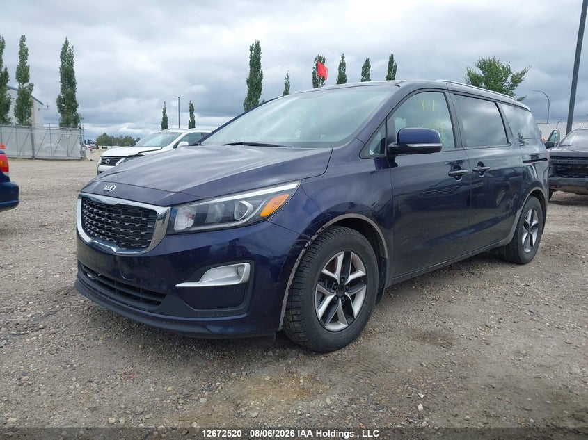 2019 Kia Sedona, Удар сзади, IAAI, VIN KNDMB5C19K6558667 — фото 2