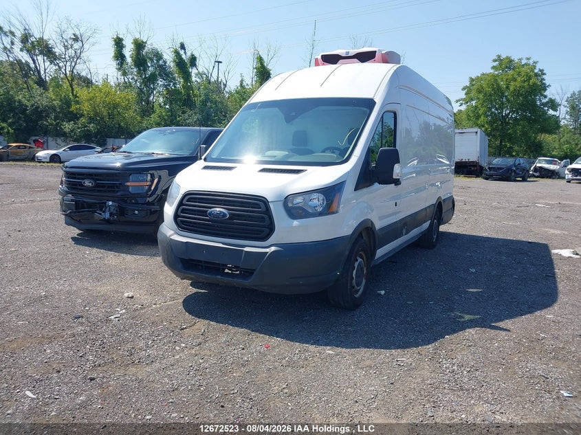 2019 Ford Transit-350, Right Side, IAAI, VIN 1FTBW3XM0KKB22463 — photo 2