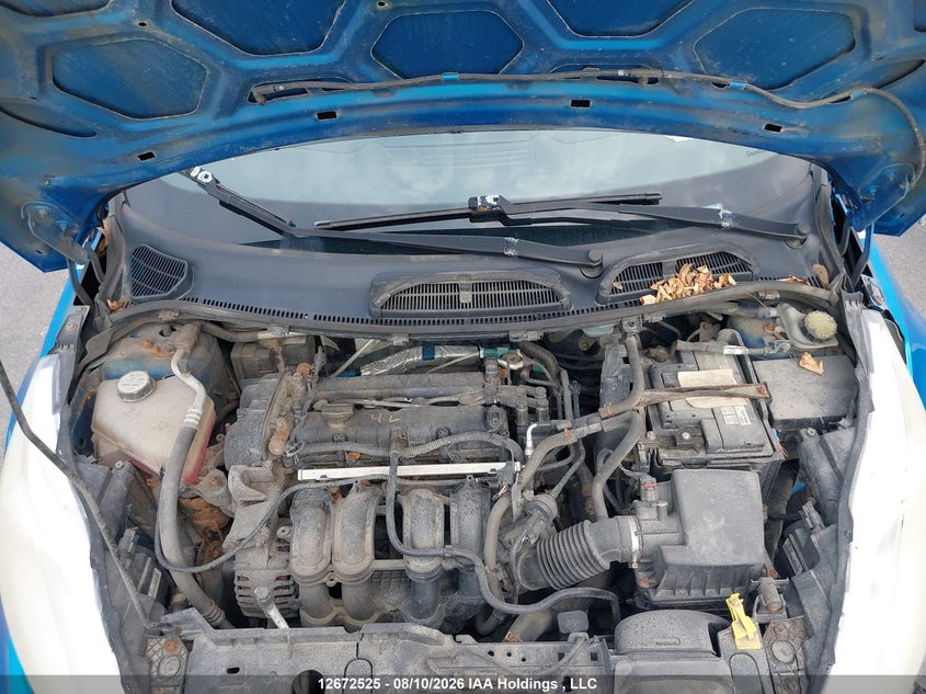 2012 FORD FIESTA SEDAN 1.6L I4 FI DOHC 16V NF4
