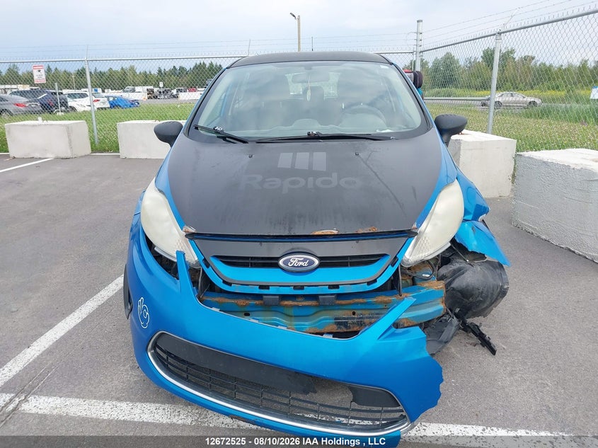 2012 FORD FIESTA SEDAN 1.6L I4 FI DOHC 16V NF4