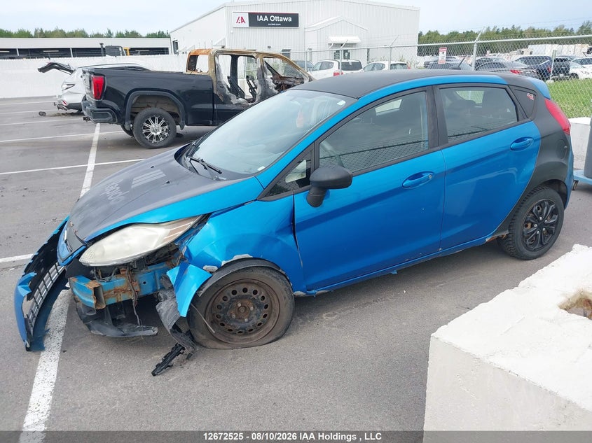 2012 FORD FIESTA SEDAN 1.6L I4 FI DOHC 16V NF4