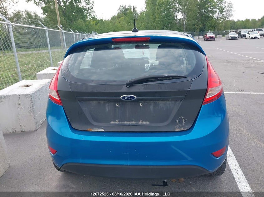 2012 FORD FIESTA SEDAN 1.6L I4 FI DOHC 16V NF4