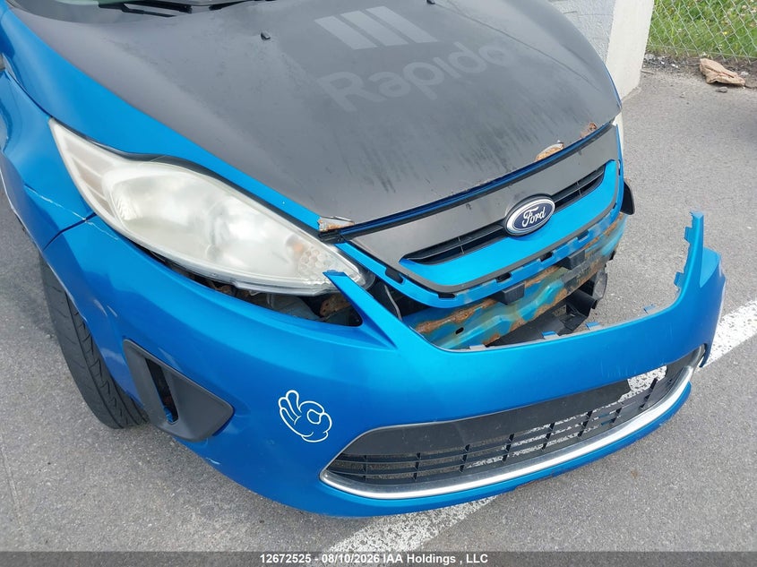 2012 FORD FIESTA SEDAN 1.6L I4 FI DOHC 16V NF4