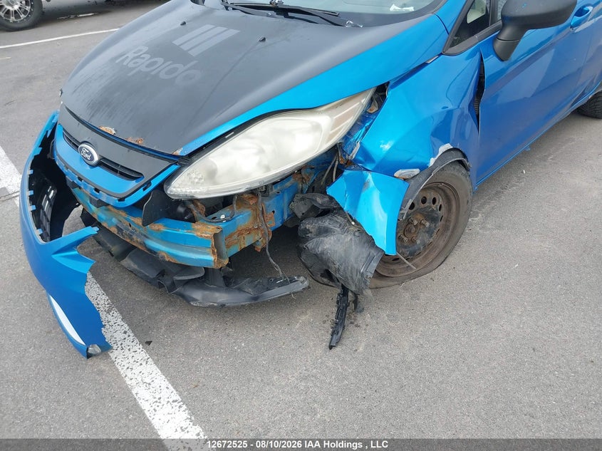 2012 FORD FIESTA SEDAN 1.6L I4 FI DOHC 16V NF4