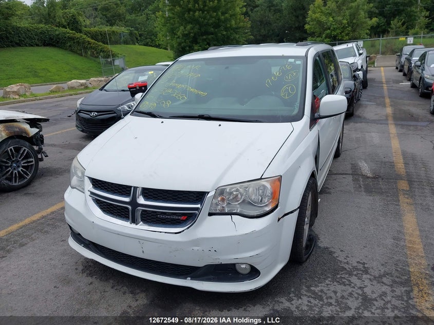 2014 DODGE CARAVAN VAN 3.6L V6 FI DOHC 24V NF4