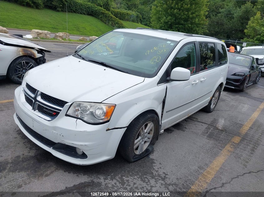 2014 DODGE CARAVAN VAN 3.6L V6 FI DOHC 24V NF4