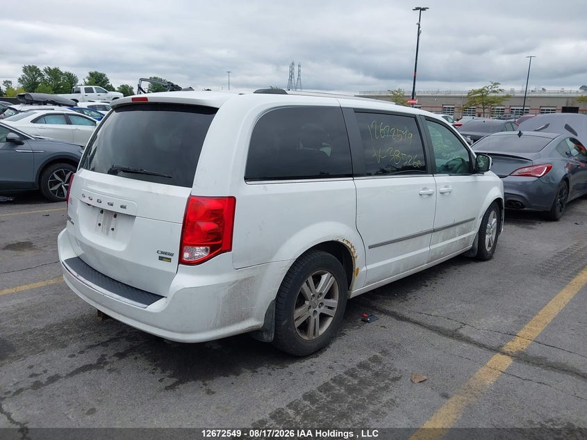 2014 DODGE CARAVAN VAN 3.6L V6 FI DOHC 24V NF4