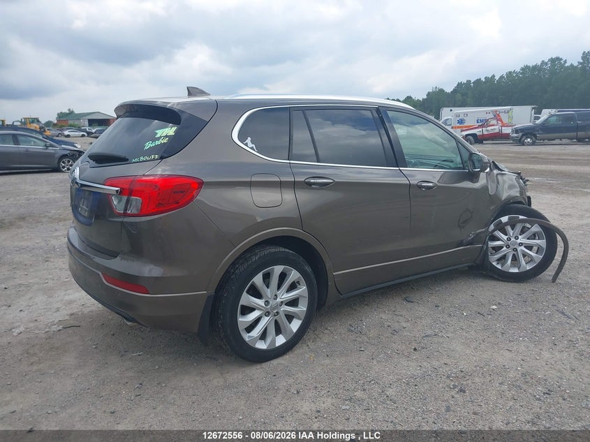 2016 BUICK ENVISION SPORT UTILITY VEHICLE 2.0L I-4 DI, DOHC, VVT, TURBO, 252HP