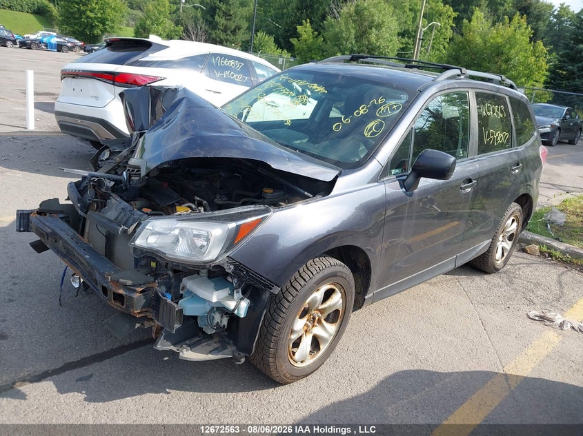 2017 Subaru Forester, Front, IAAI, VIN JF2SJEBC7HH543077 — photo 2