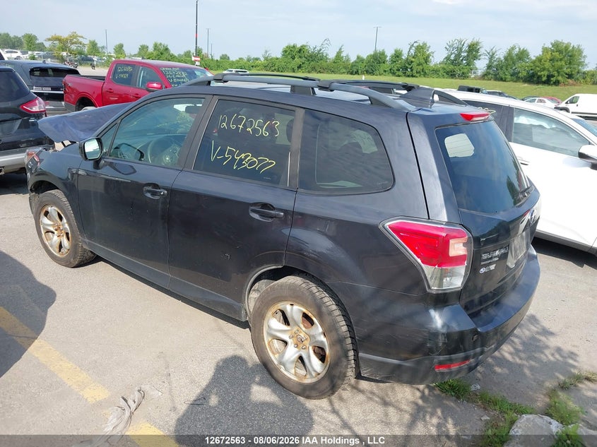 Vin: jf2sjebc7hh543077, lot: 3075838, subaru forester 2.5i 20173