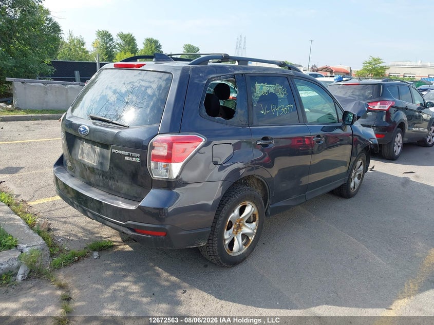 Vin: jf2sjebc7hh543077, lot: 3075838, subaru forester 2.5i 20174