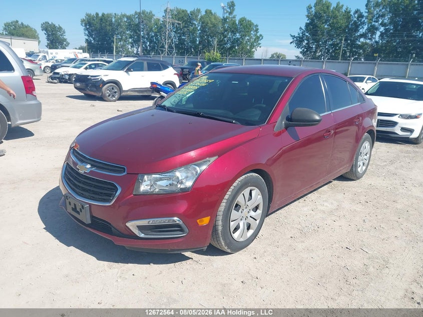 2015 Chevrolet Cruze, Charity, IAAI, VIN 1G1PC5SB6F7218003 — photo 2