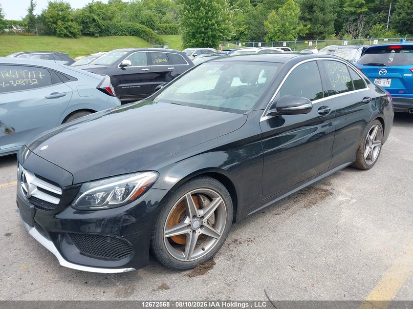 Vin: 55swf4kb8gu173080, lot: 3075843, mercedes-benz c 300 20162