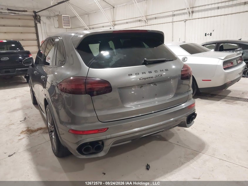 Vin: wp1ad2a2xhla83059, lot: 3075845, porsche cayenne gts 20173