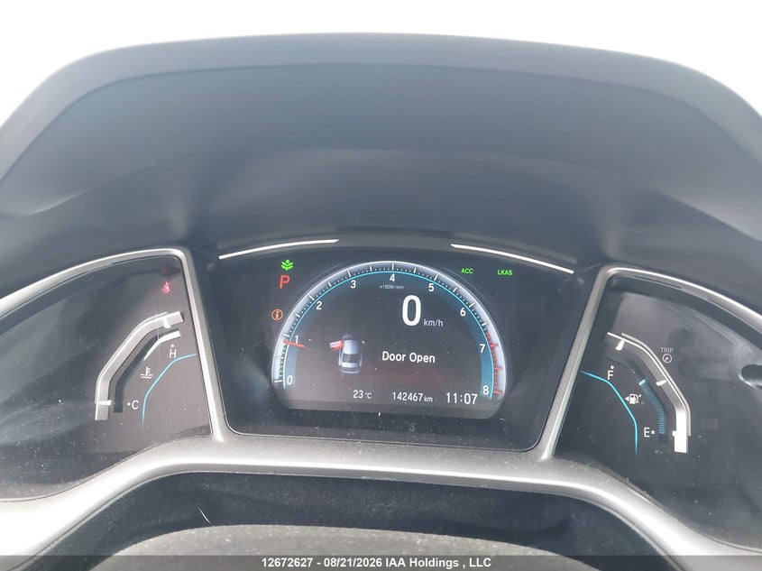 2019 HONDA CIVIC SEDAN 2.0L I-4 DOHC, VVT, REGULAR , 158HP