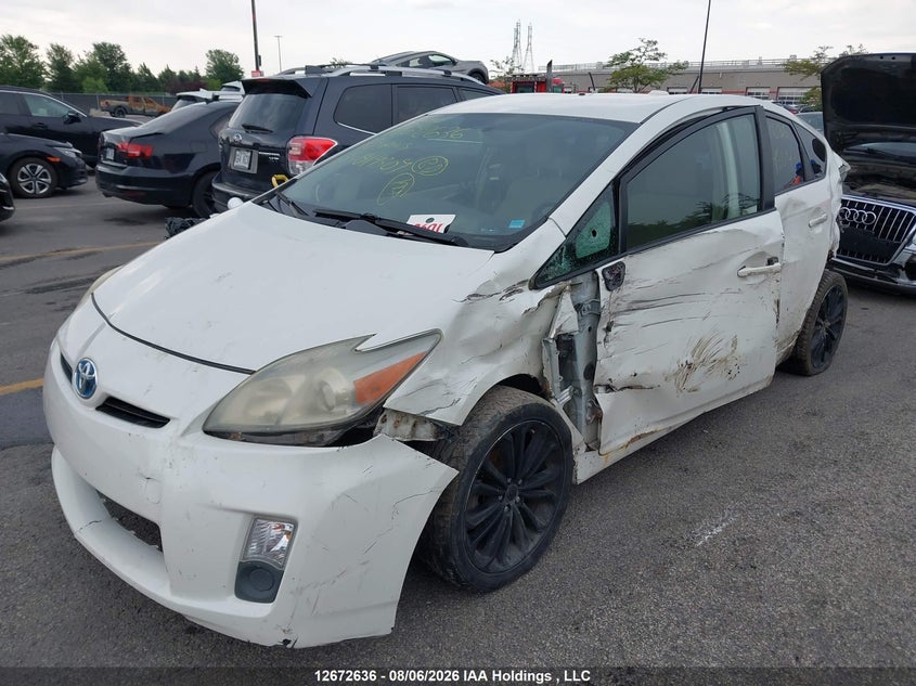 2010 Toyota Prius, Левый бок, IAAI, VIN JTDKN3DU1A5014504 — фото 2