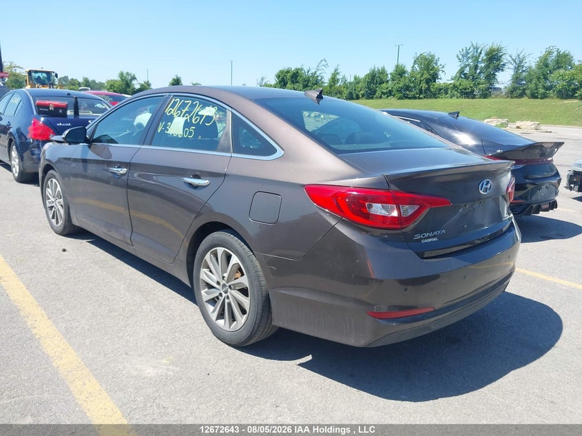 Vin: 5npe24af8gh348605, lot: 3075919, hyundai sonata gls special edition 20163