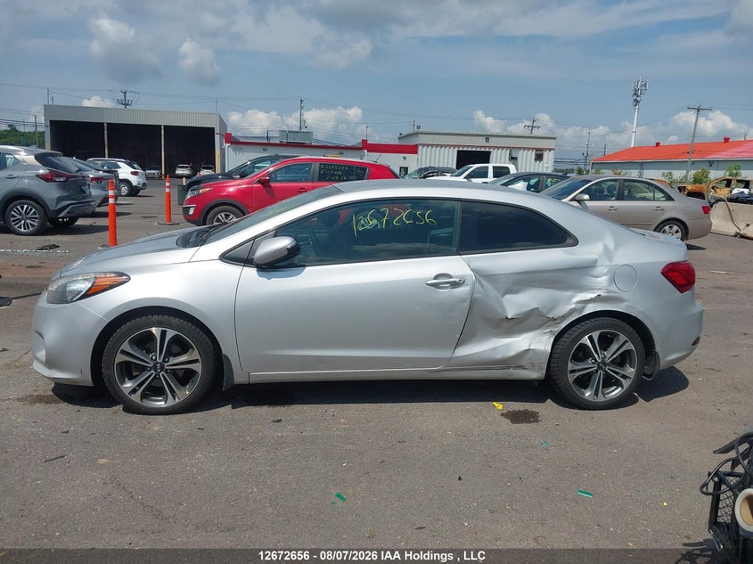 2016 KIA FORTE COUPE 2.0L I-4 DI, DOHC, VVT, 173HP