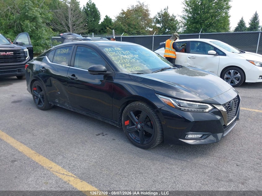 Vin: 3n1ab8dv2ny235535, lot: 3075985, nissan sentra sr/sr midnight edition 2022 img_1