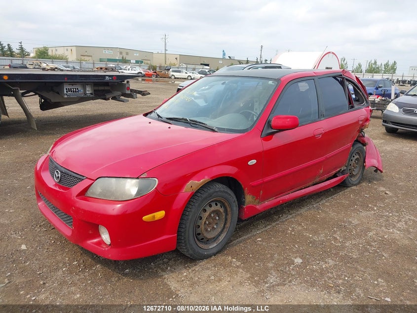 2003 Mazda Protege, Удар сзади, IAAI, VIN JM1BJ245331187093 — фото 2
