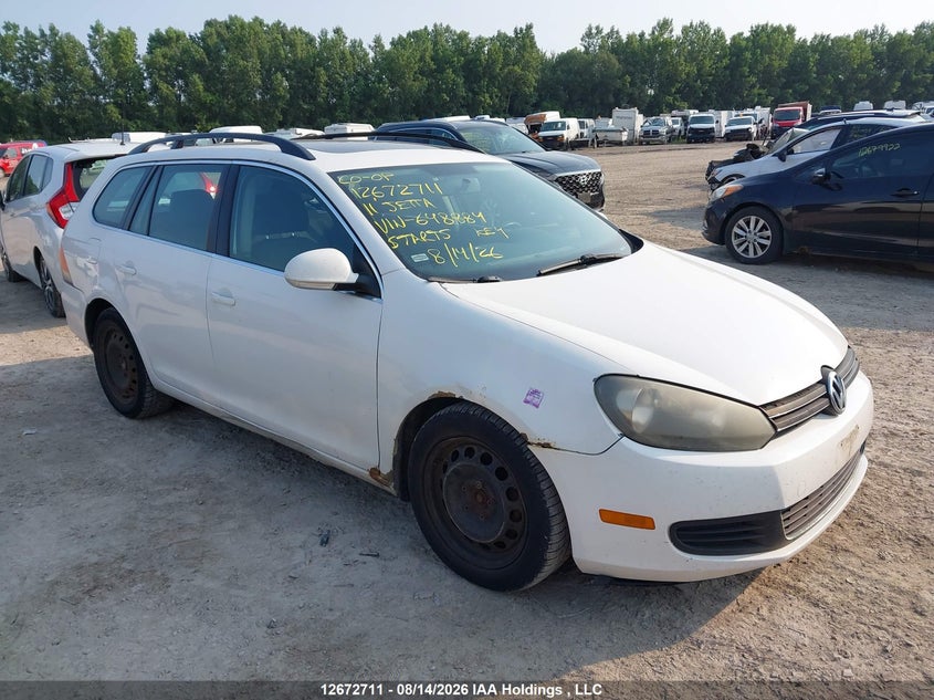 Vin: 3vwpx7aj4bm648884, lot: 3075987, volkswagen golf 2.5l comfortline/2.5l trendline 20111