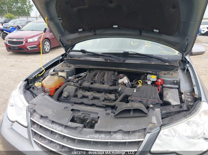 2010 CHRYSLER SEBRING CABRIO 2.7L V-6 DOHC, 178HP