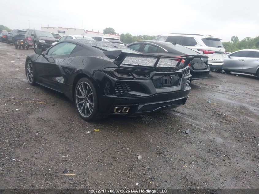 Vin: 1g1ya2d48s5109913, lot: 3075993, chevrolet corvette 20253
