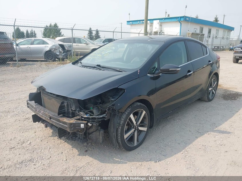 Vin: 3kpfl4a89je274772, lot: 3075994, kia forte ex 20182