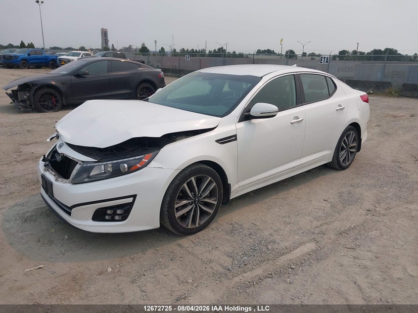 Vin: knagr4a7xf5613808, lot: 3076001, kia optima sx 20152