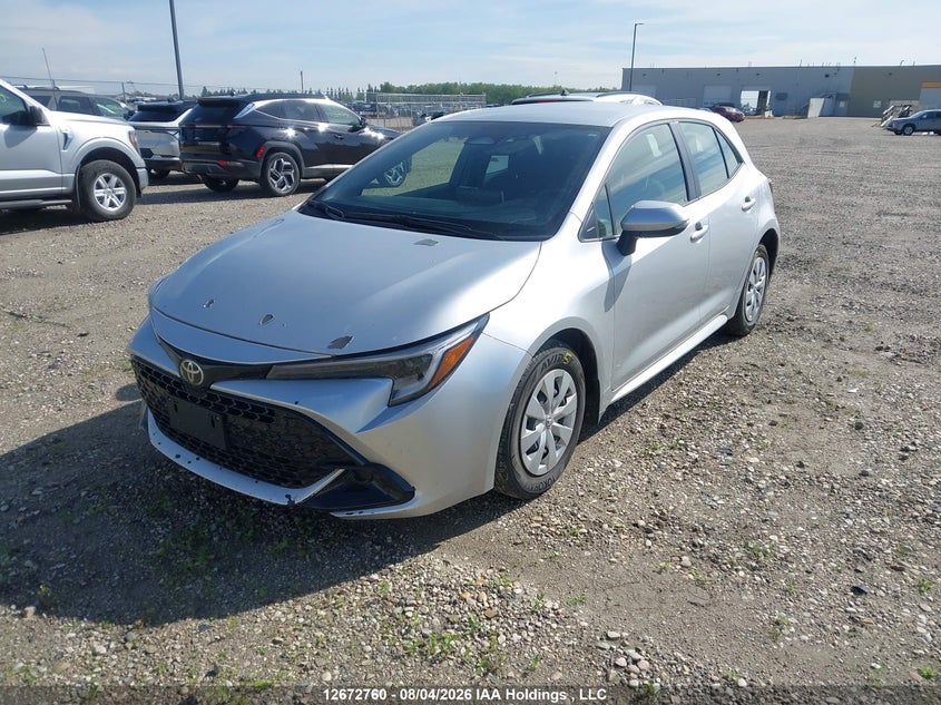 Vin: jtnk4mbe6r3221963, lot: 3076036, toyota corolla 20242