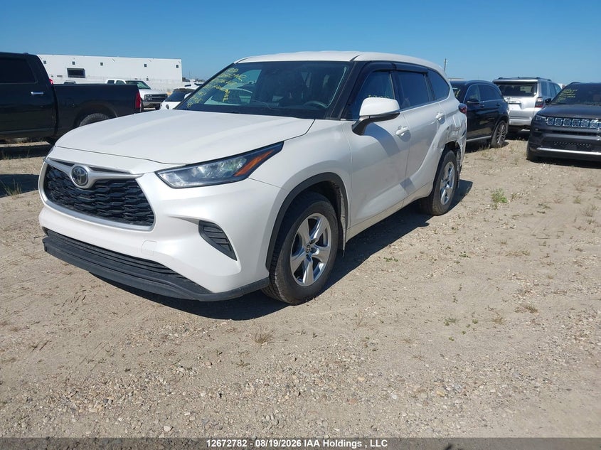 2020 Toyota Highlander, Repossession, IAAI, VIN 5TDZZRAH4LS016418 — photo 2