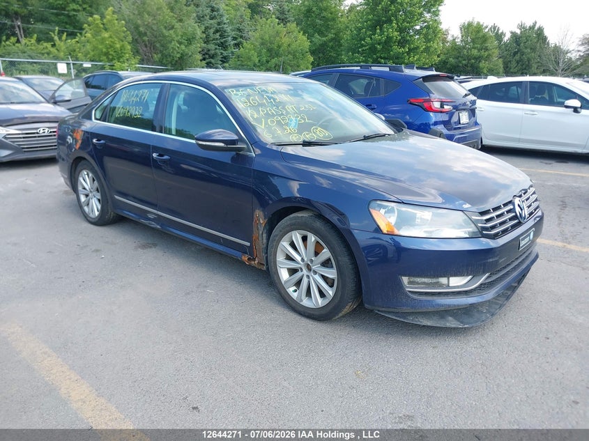 Vin: 1vwch7a32cc092932, lot: 3076066, volkswagen passat 2.5l highline 2012 img_1