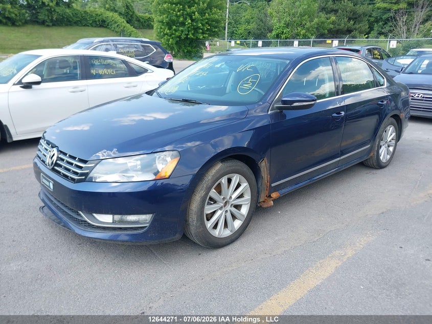 Vin: 1vwch7a32cc092932, lot: 3076066, volkswagen passat 2.5l highline 20122