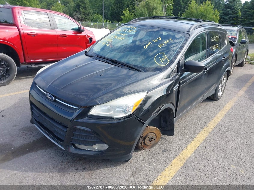 2015 Ford Escape, Левый бок, IAAI, VIN 1FMCU9G97FUB76129 — фото 2