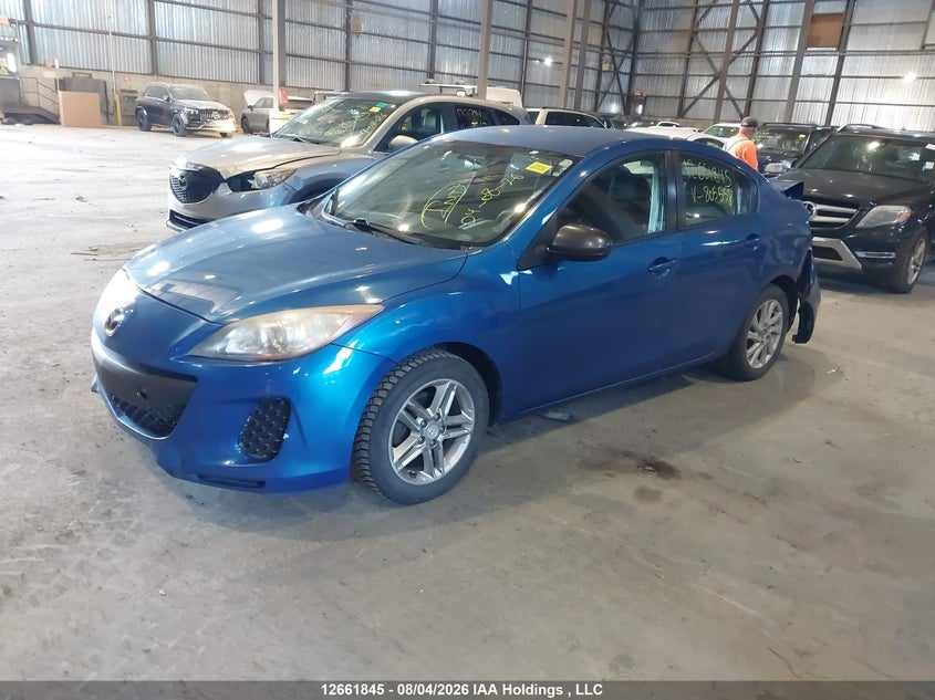 Vin: jm1bl1uf3d1805558, lot: 3076071, mazda mazda3 gx 20132