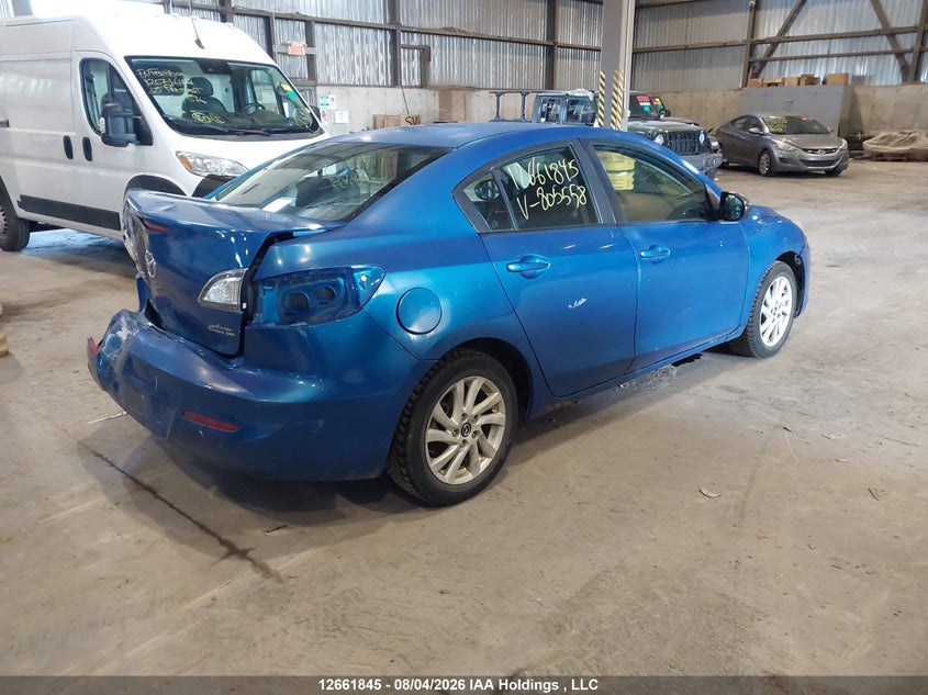 Vin: jm1bl1uf3d1805558, lot: 3076071, mazda mazda3 gx 20134