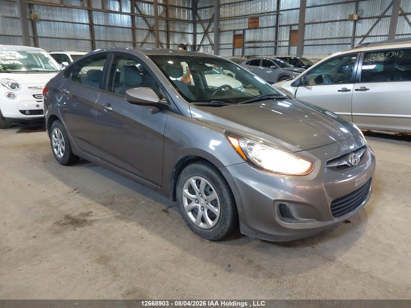 Vin: kmhct4ae8eu750313, lot: 3076079, hyundai accent gl 2014 img_1
