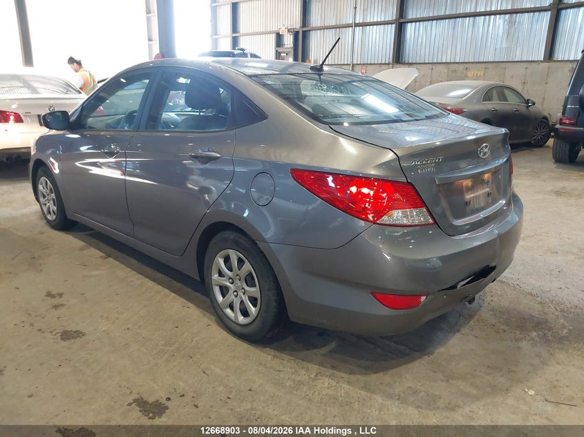 Vin: kmhct4ae8eu750313, lot: 3076079, hyundai accent gl 20143