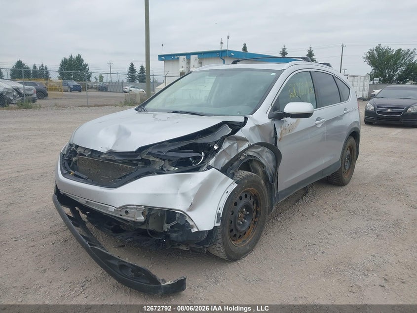 2012 Honda CR-V, Front, IAAI, VIN 2HKRM4H53CH107991 — photo 2