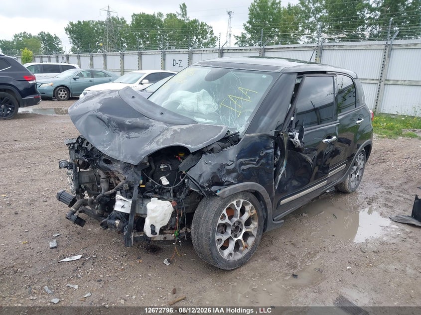 Vin: zfbcfadh7fz034252, lot: 3076088, fiat 500l trekking 20152