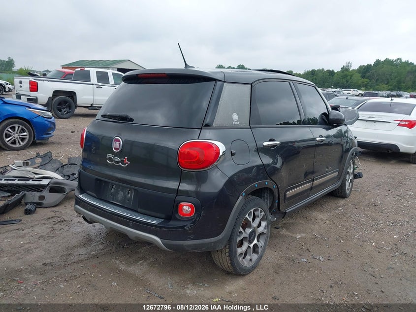 Vin: zfbcfadh7fz034252, lot: 3076088, fiat 500l trekking 20154