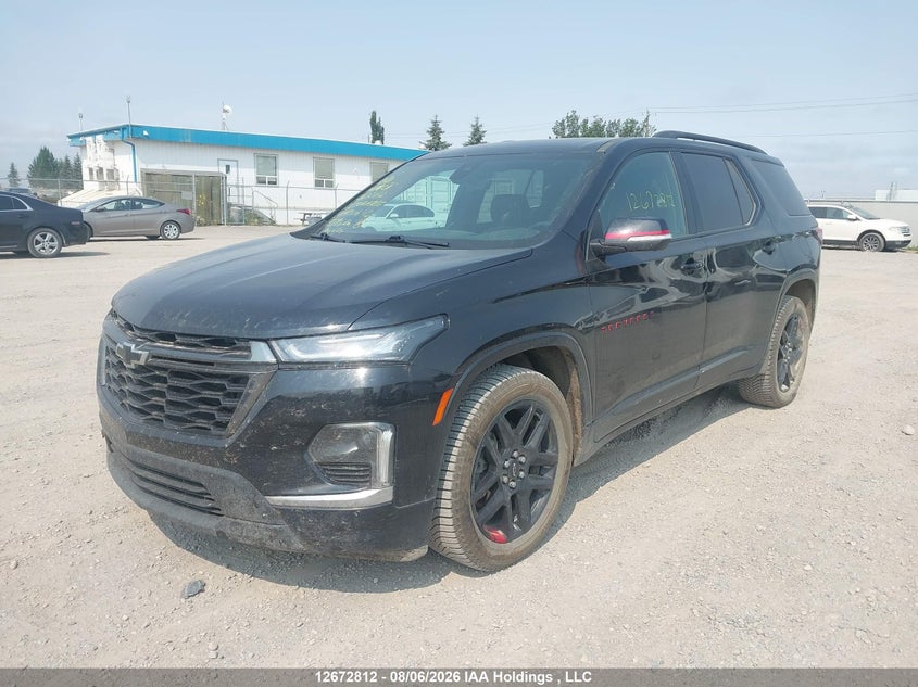 2022 Chevrolet Traverse Premier, Град, IAAI, VIN 1GNEVKKW7NJ147106 — фото 2