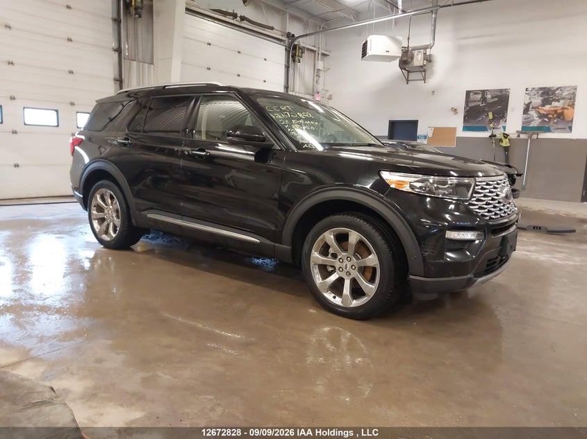Vin: 1fm5k8hc7lga85360, lot: 3076120, ford explorer platinum 2020 img_1
