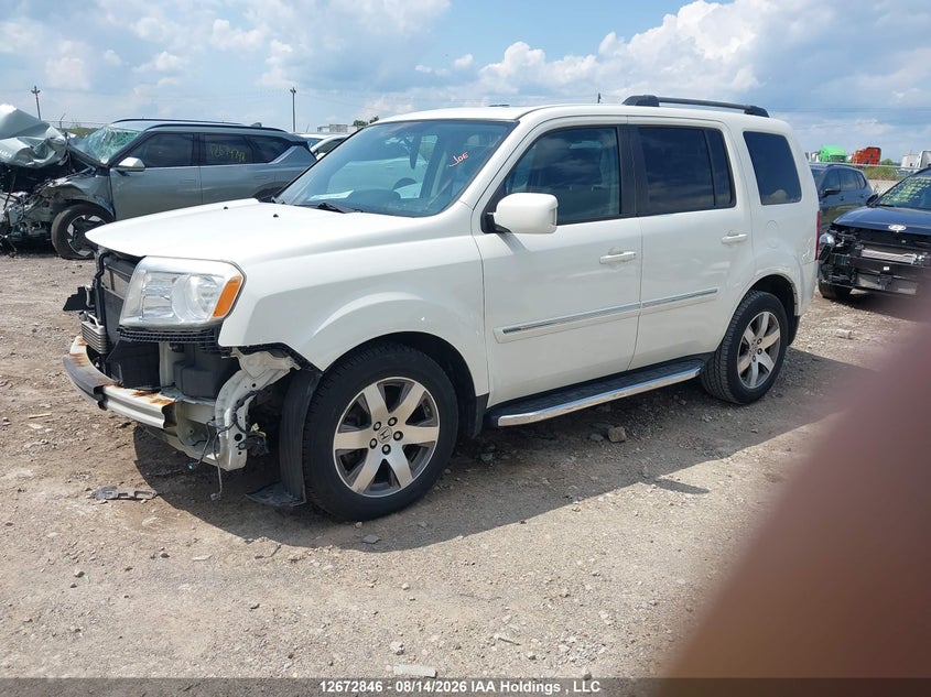 Vin: 5fnyf4h96eb505531, lot: 3076138, honda pilot touring 20142