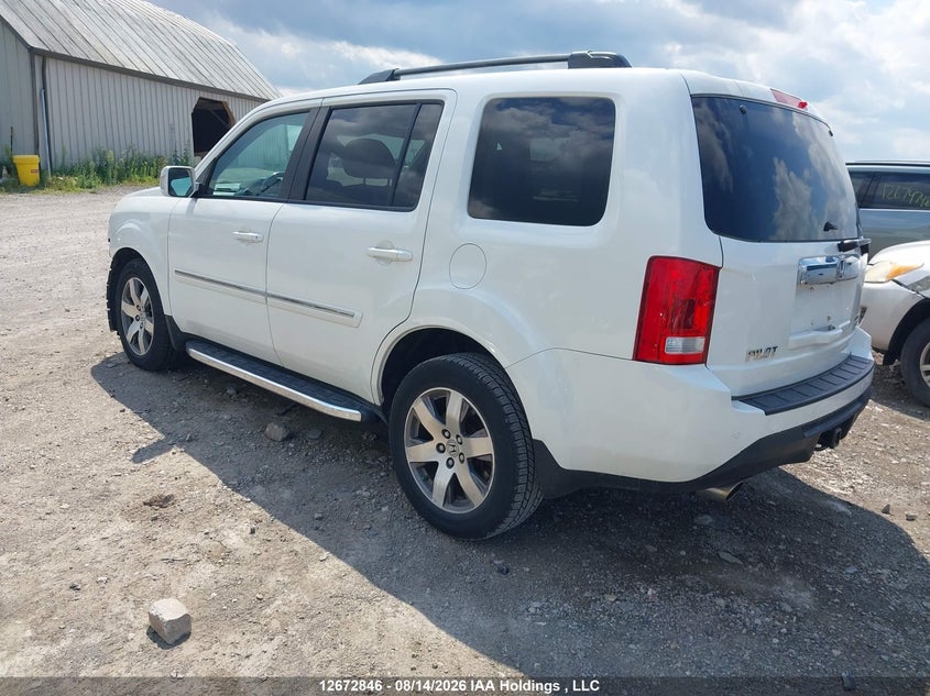 Vin: 5fnyf4h96eb505531, lot: 3076138, honda pilot touring 20143