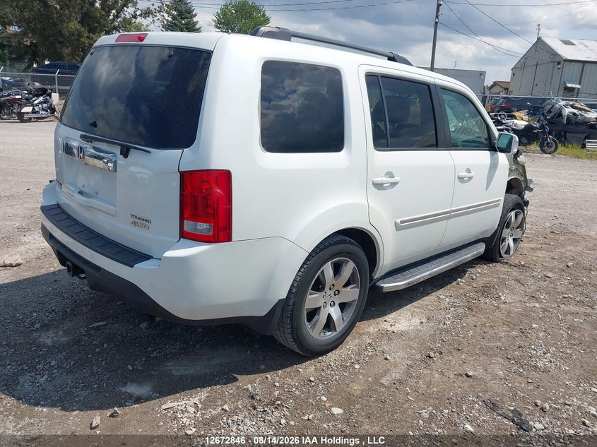 Vin: 5fnyf4h96eb505531, lot: 3076138, honda pilot touring 20144