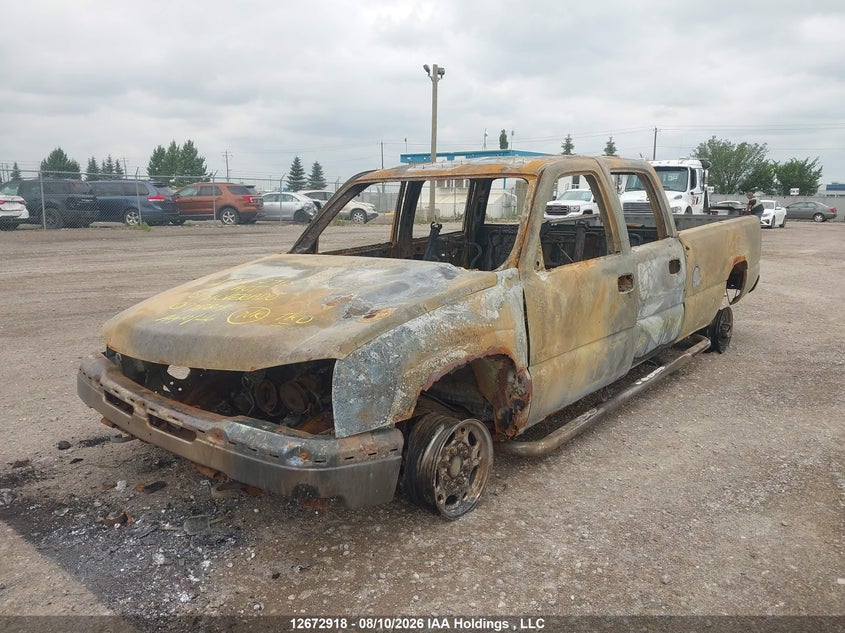 2007 Chevrolet Silverado, Полностью сгорел, IAAI, VIN 1GCHK33UX7F178809 — фото 2
