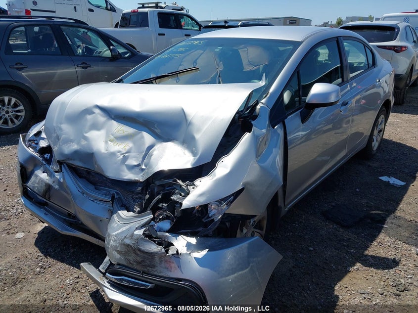 Vin: 2hgfb2f47dh101775, lot: 3076264, honda civic 20132