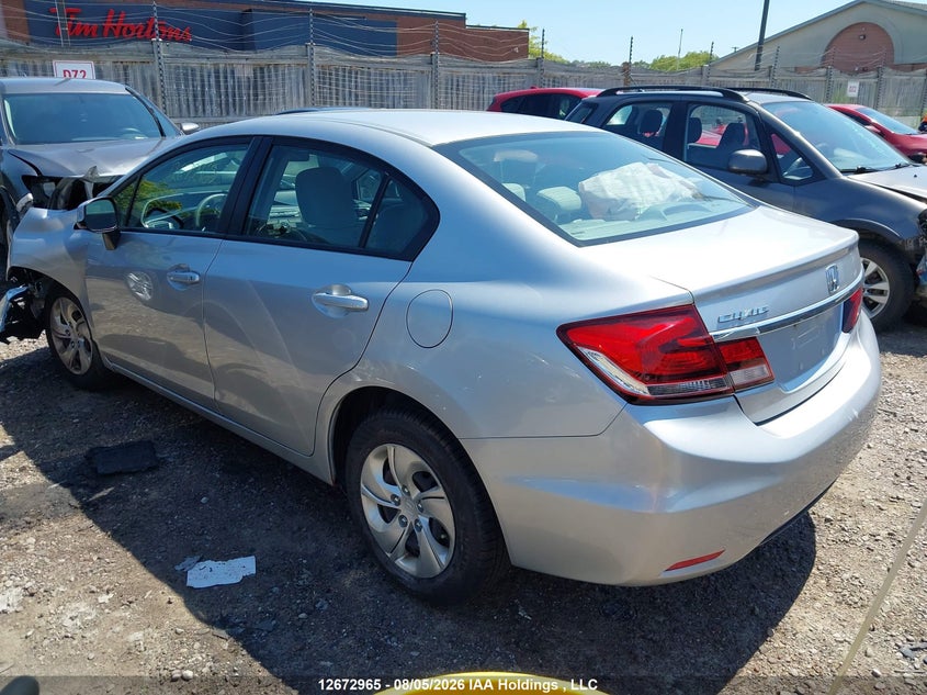 Vin: 2hgfb2f47dh101775, lot: 3076264, honda civic 20133