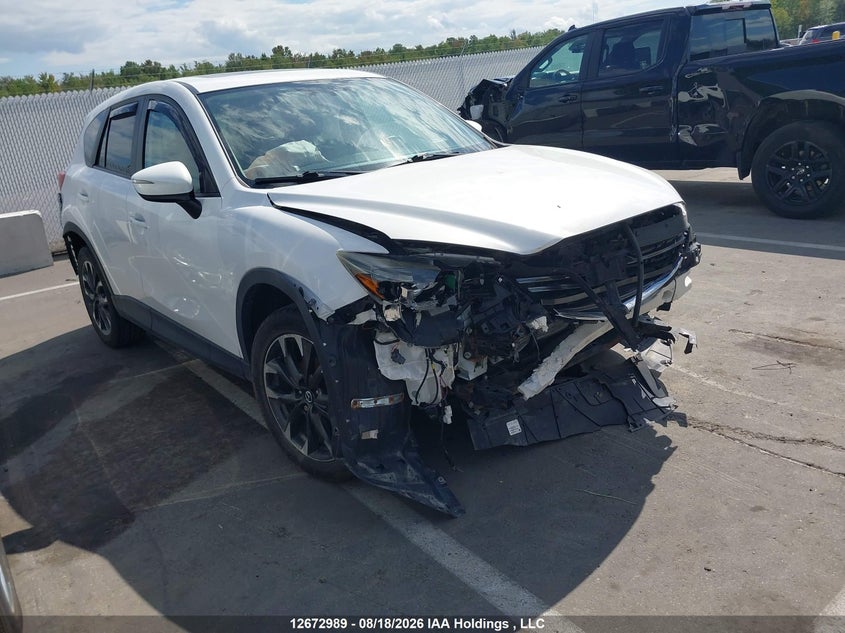 2016 Mazda Cx-5 Gt, Удар спереди, IAAI, VIN JM3KE4DY6G0745175